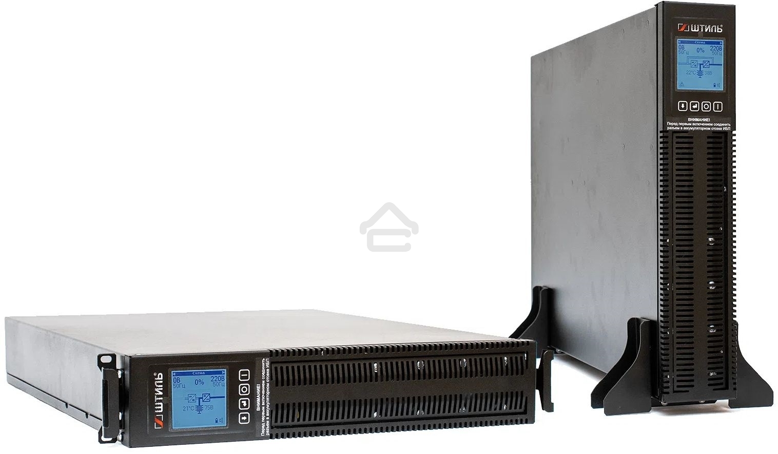 Источник бесперебойного питания ШТИЛЬ 2000 ВА; on-line; батарея: 72В, int, ext (no incl; 2U; rack/tower
