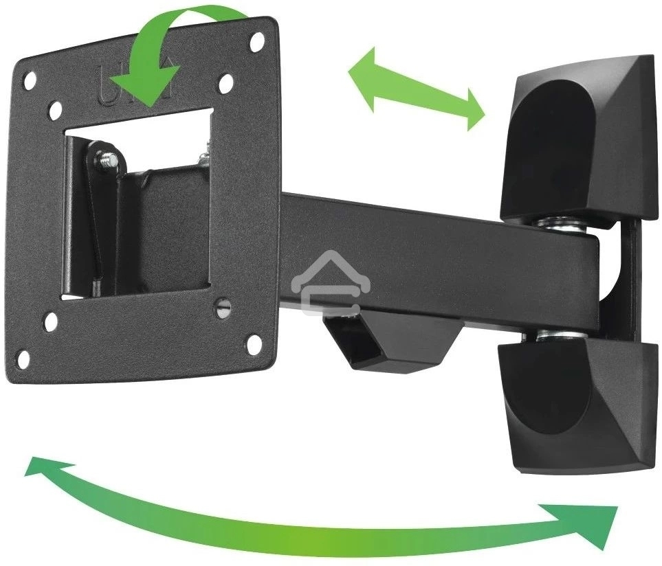 Кронштейн для телевизора Hama 00220820 черный, 10