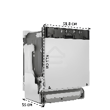 Встраиваемая посудомоечная машина Bosch SMV25EX02E, 59.8 см, 13 компл., 48 дБ, класс E