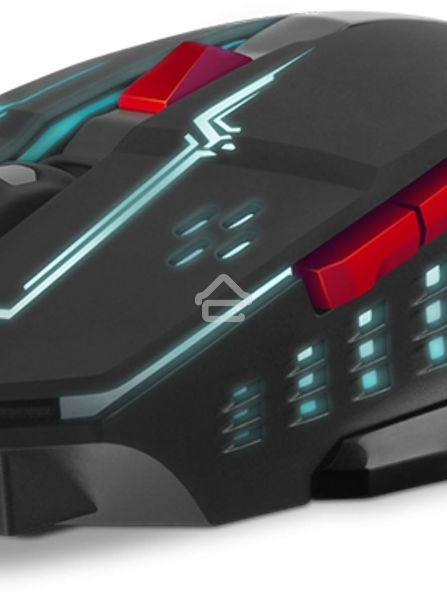 Мышь беспроводная SVEN RX-G930W черный, 2400 dpi, радиоканал, USB, кнопки - 6