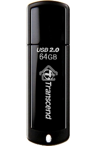 Флэш Диск Transcend USB Drive 64Gb JetFlash 350 TS64GJF350 {USB 2.0}