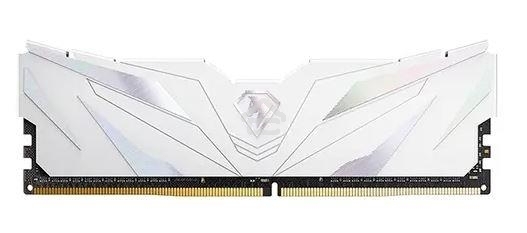 Оперативная память NETAC, DDR4, 8GB (1x8GB), 3200MHz, CL16, DIMM, с радиатором, белый