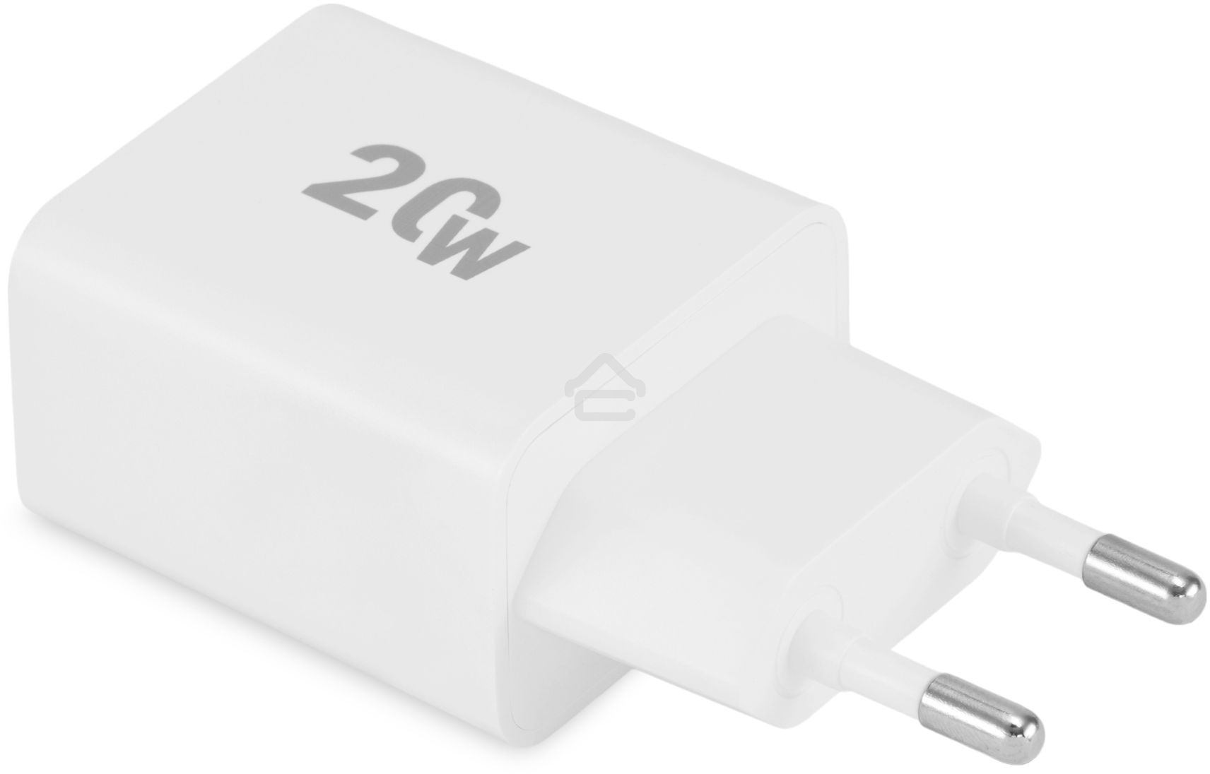 Сетевое зарядное устройство Digma DGW2D 20W 3A+1A (PD+QC) USB-C/USB-A универсальное белый
