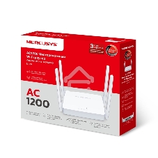 Роутер AC1200 Dual-Band Wi-Fi RouterSPEED: 300 Mbps at 2.4 GHz + 867 Mbps at 5 GHz SPEC: 4× Fixed External Antennas, 2× Gigabit LAN Ports, 1× Gigabit WAN PortFEATURE: Router/Access Point Mode, WPS/Reset Button, IPTV, IPv6, Beamforming, MU-MIMO
