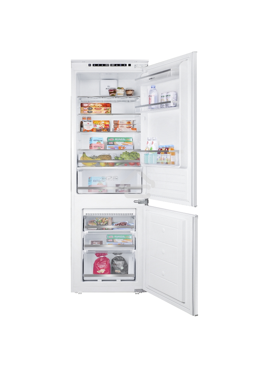 Встраиваемый холодильник HOMSair FB177NFFW Inverter
