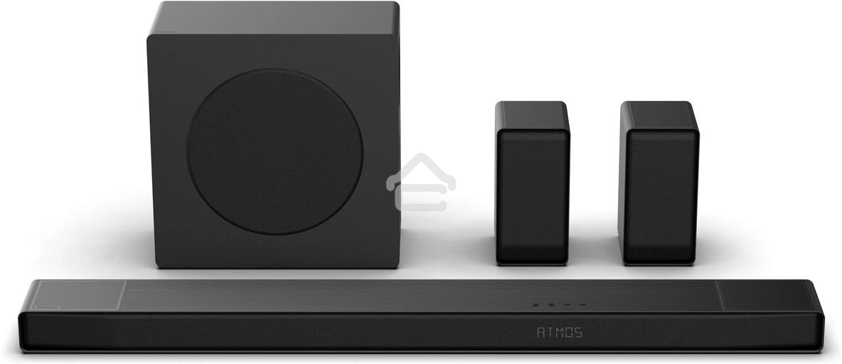 Саундбар Hisense AX5140Q 5.1.2 600Вт черный