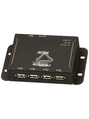 Удлинитель по кабелю ATEN 4-Port USB 2.0 CAT 5 Extender (up to 50m)