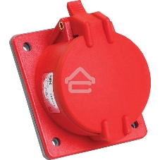 Розетка СП Magnum 32А 200/346-240/415В 3P+PE+N 6ч ССИ-425 IP44 ИЭК PSN42-032-5 Розетка СП Magnum 32А 200/346-240/415В 3P+PE+N 6ч ССИ-425 IP44 ИЭК PSN42-032-5