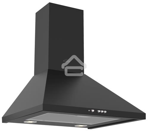 Вытяжка каминная Elikor Вента 50П-430-К3Д черный, 50 см, 430 куб. м/ч, 60 дБ