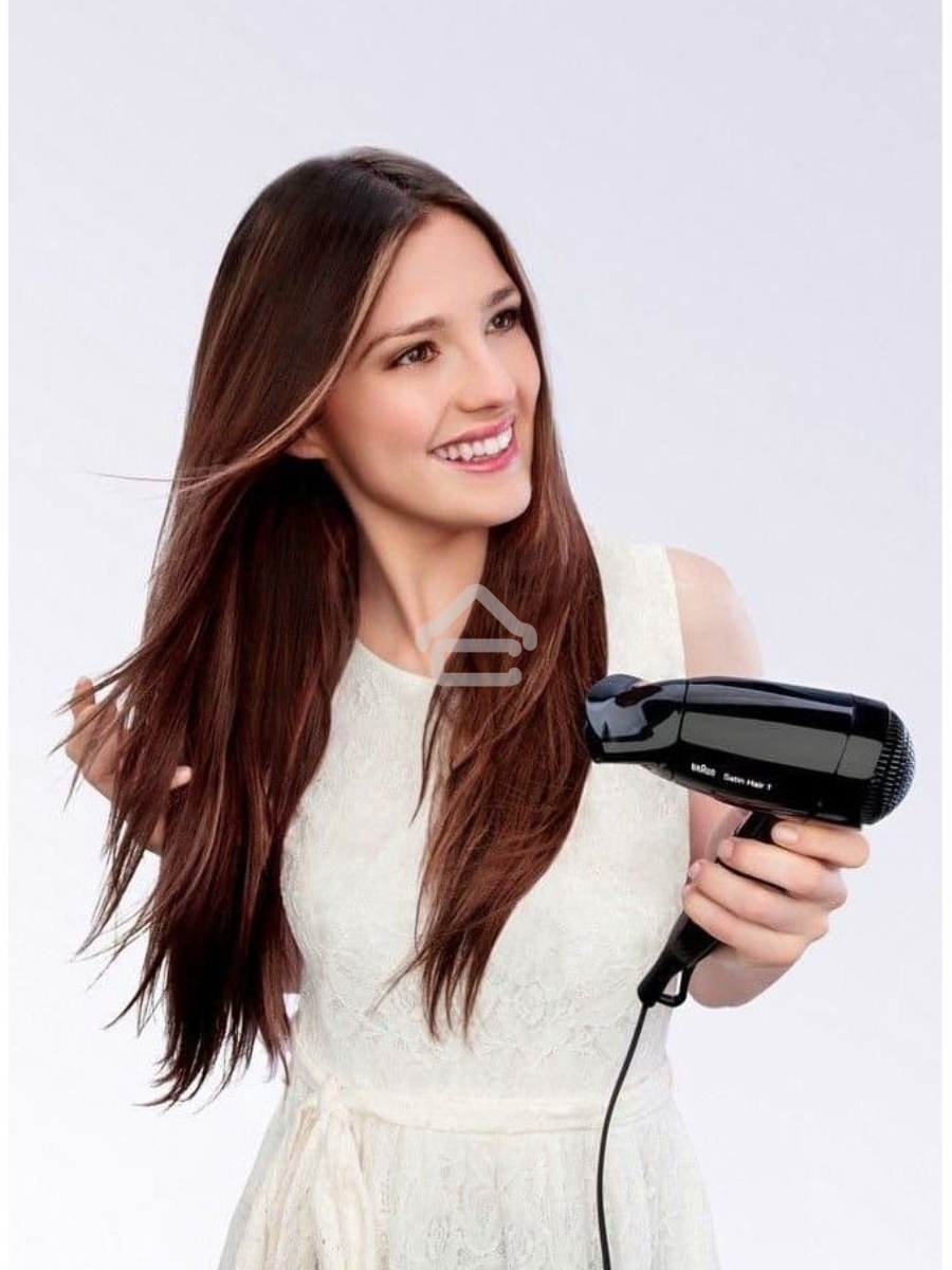 Фен Braun BRHD130E 1200Вт черный
