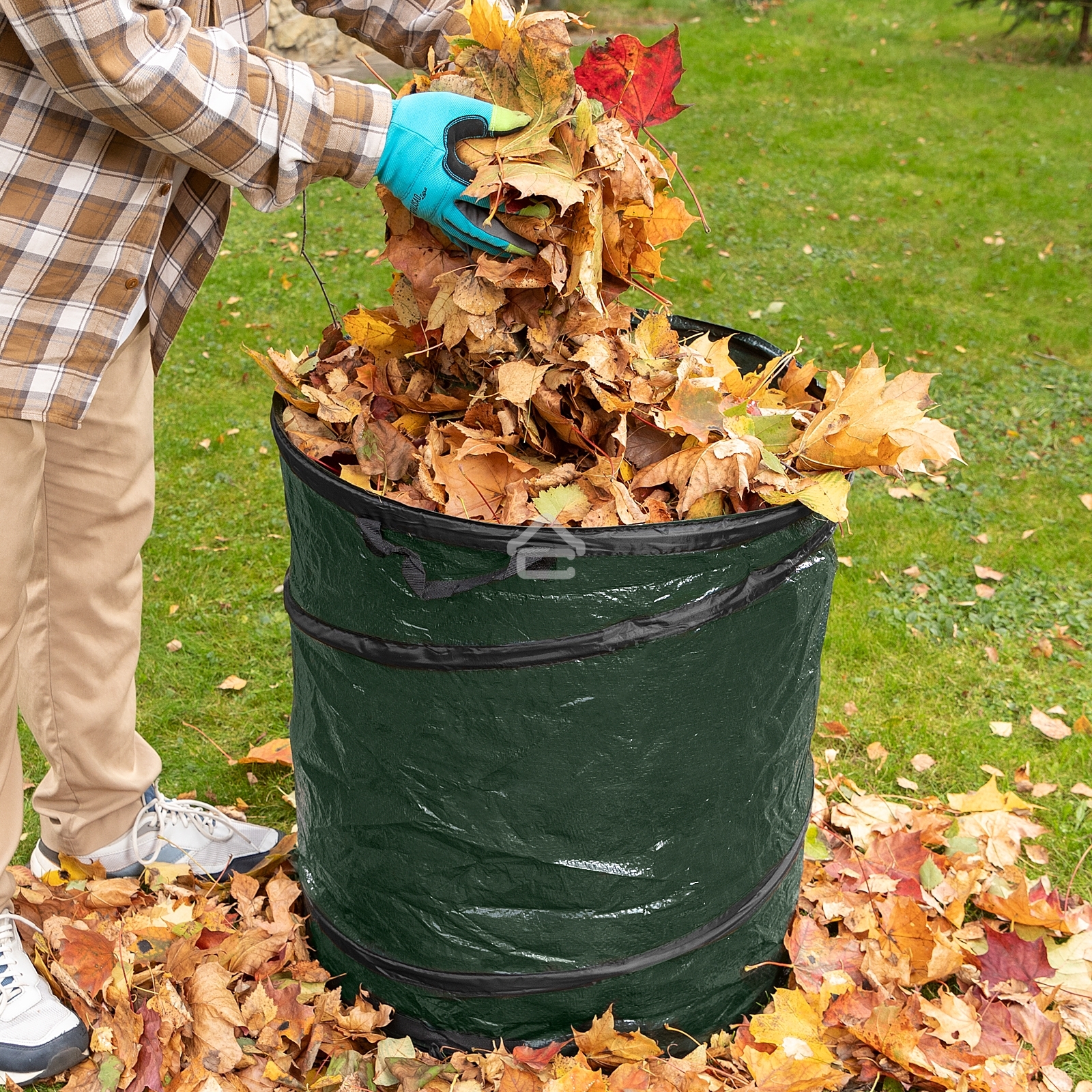 Контейнер садовый с ручками Palisad 160 л, складной