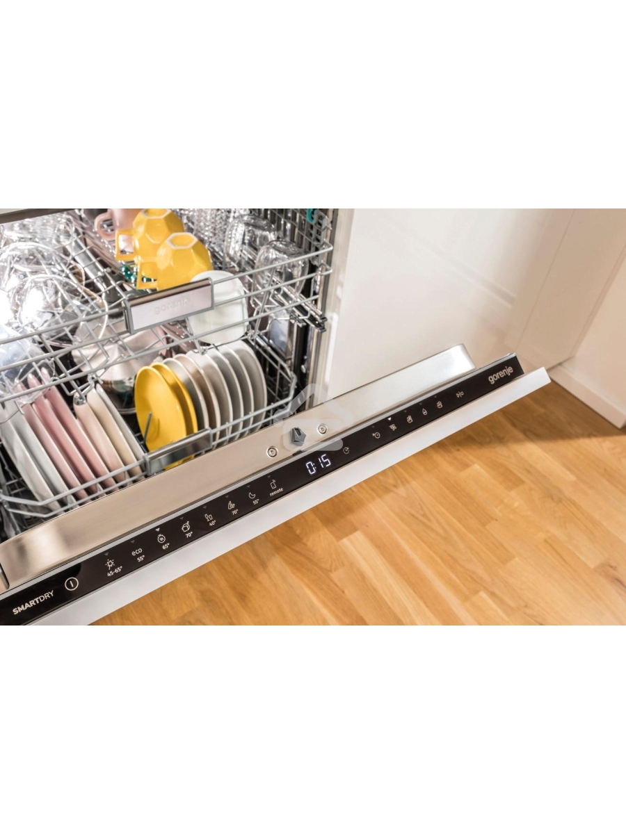 Встраиваемая посудомоечная машина Gorenje GV642E90, черный, 59.8 см, 13 компл., 47 дБ, класс A++