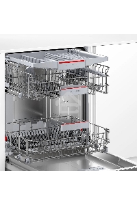 Встраиваемая посудомоечная машина Bosch SMV4EVX01E загрузка на 14 комплектов посуды, электронное управление, 6 программ, 59.8x55x81.5 см, нержавеющая сталь цвет, сушка: с открыванием дверцы/с теплообменником, индикация на полу: луч