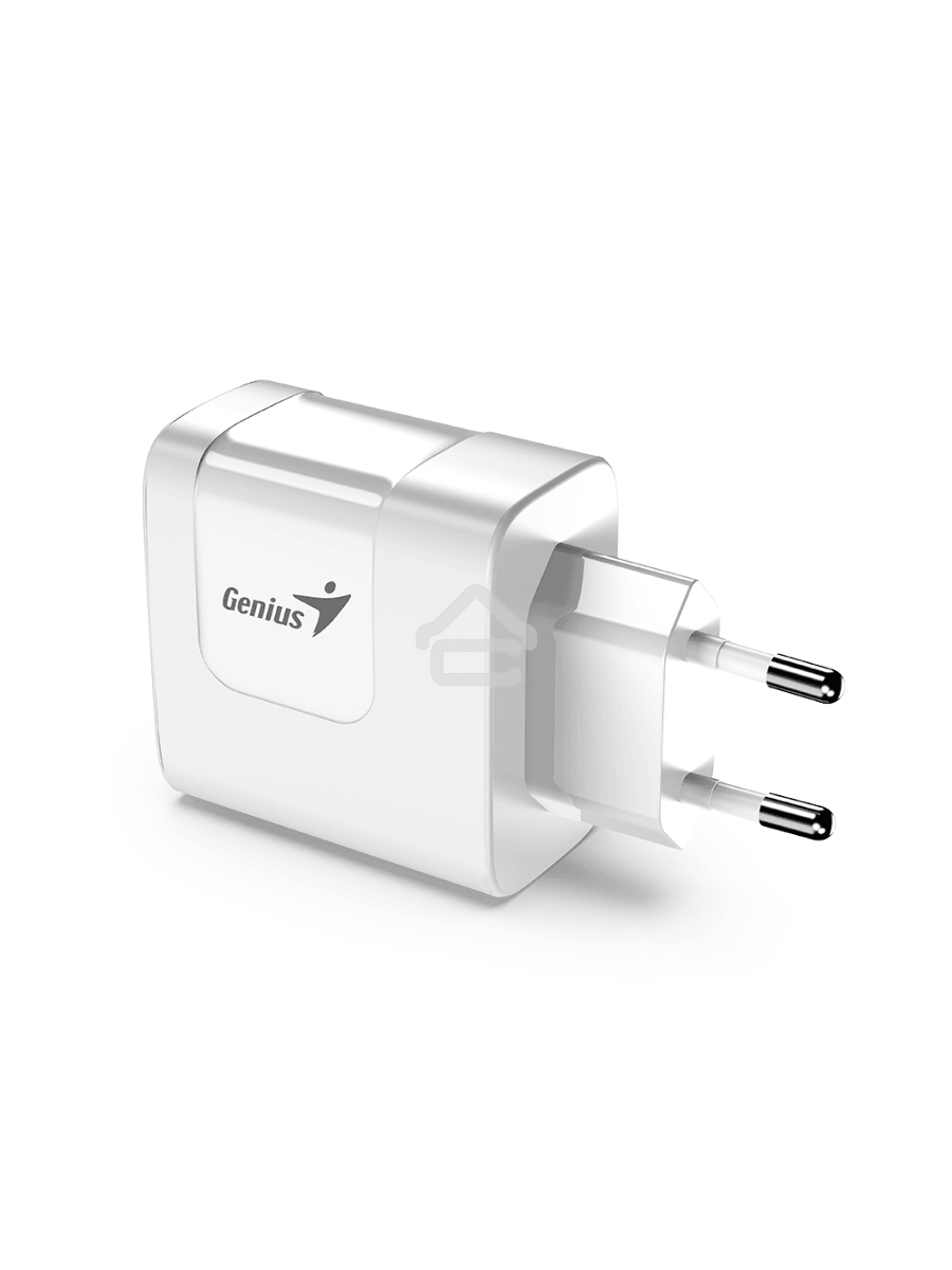 Зарядное устройство Genius PD-65AC, EU, 65W, белый