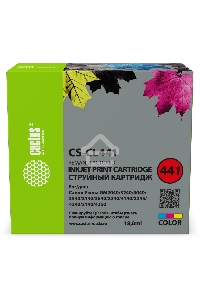 Картридж струйный Cactus CS-CL441 многоцветный (180стр.) для Canon PIXMA MG2140/ MG3140