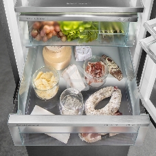 Холодильник Liebherr Комбинация XRFsf 5225-22 001 (SFNsfd 5227-22 001 +SRBsfc 5220-22 001) серебристый двухкамерный 377/271л морозилка сбоку, Side by Side