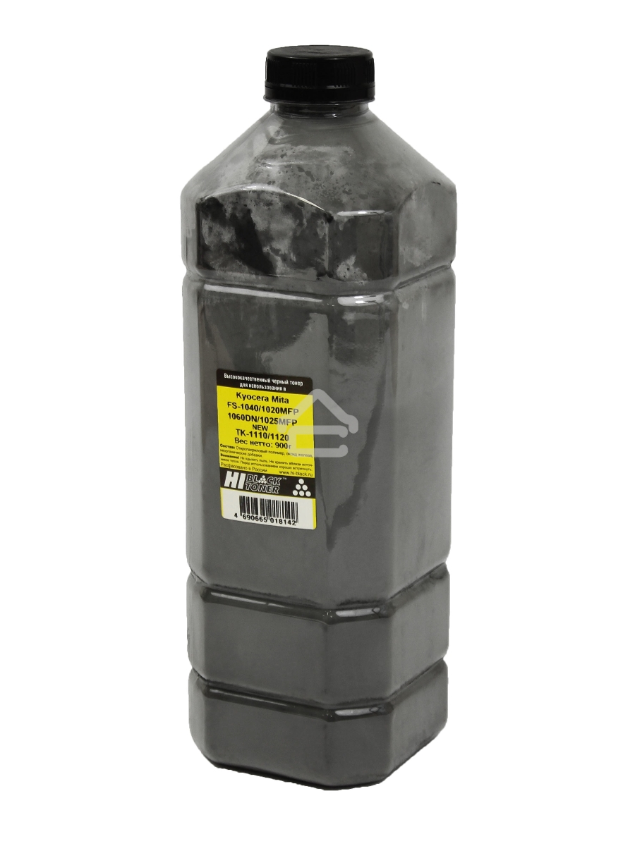 Тонер Hi-Black для Kyocera FS-1040/1020MFP/1060DN/1025MFP NEW TK-1110/1120, 900 г, канистра