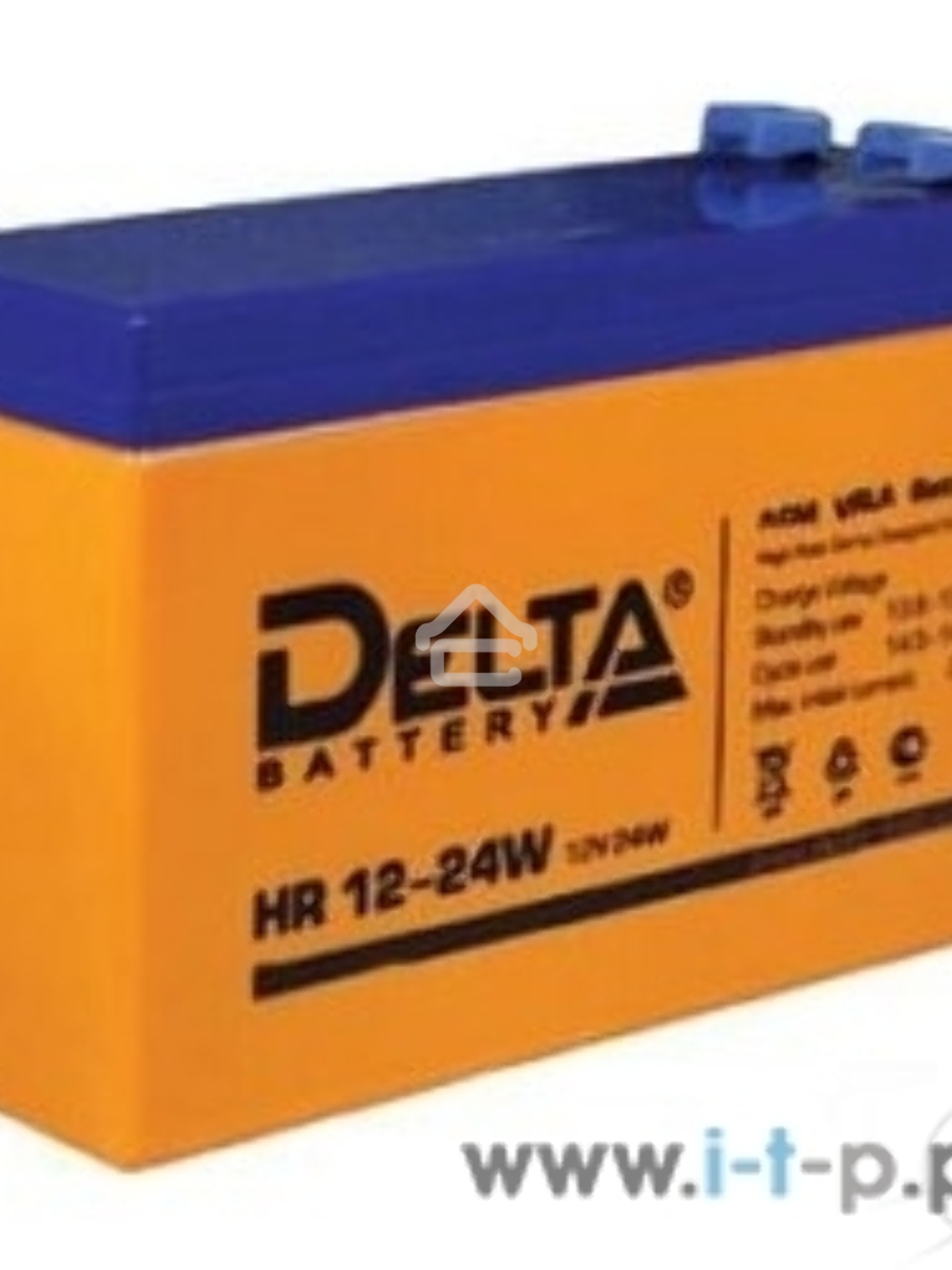 Батарея Delta HR 12-24 W (12V, 6Ah)