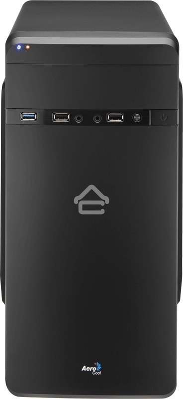 Компьютерный корпус Aerocool / Formula Qs-180 черный без БП mATX 1x80mm 2xUSB2.0 1xUSB3.0 audio