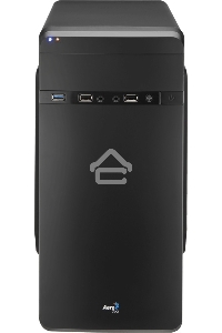 Компьютерный корпус Aerocool / Formula Qs-180 черный без БП mATX 1x80mm 2xUSB2.0 1xUSB3.0 audio