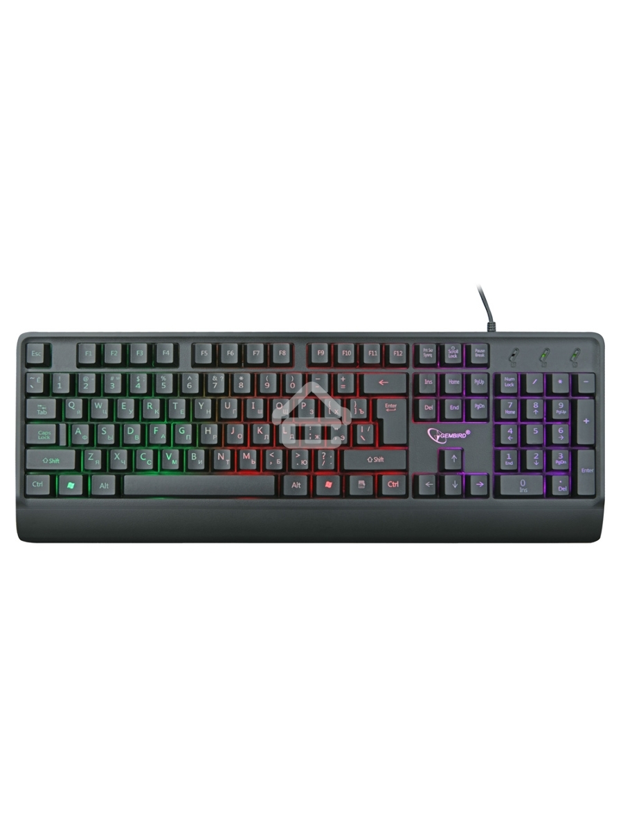 Клавиатура Gembird KB-220L проводная, USB, черный
