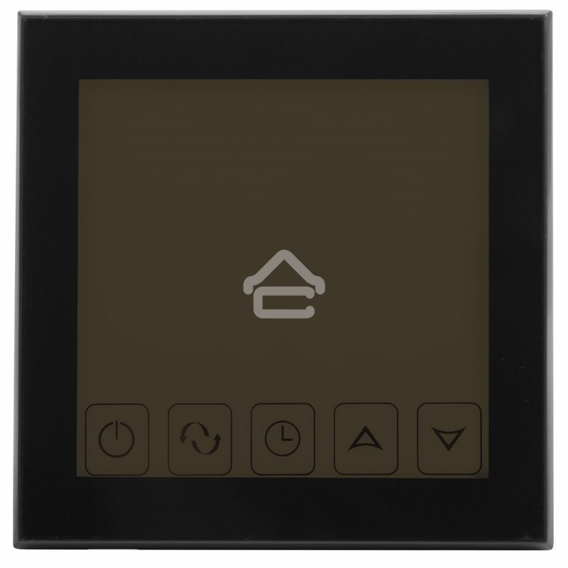 Терморегулятор сенсорный с автоматическим программированием Rexant, R200B, черный