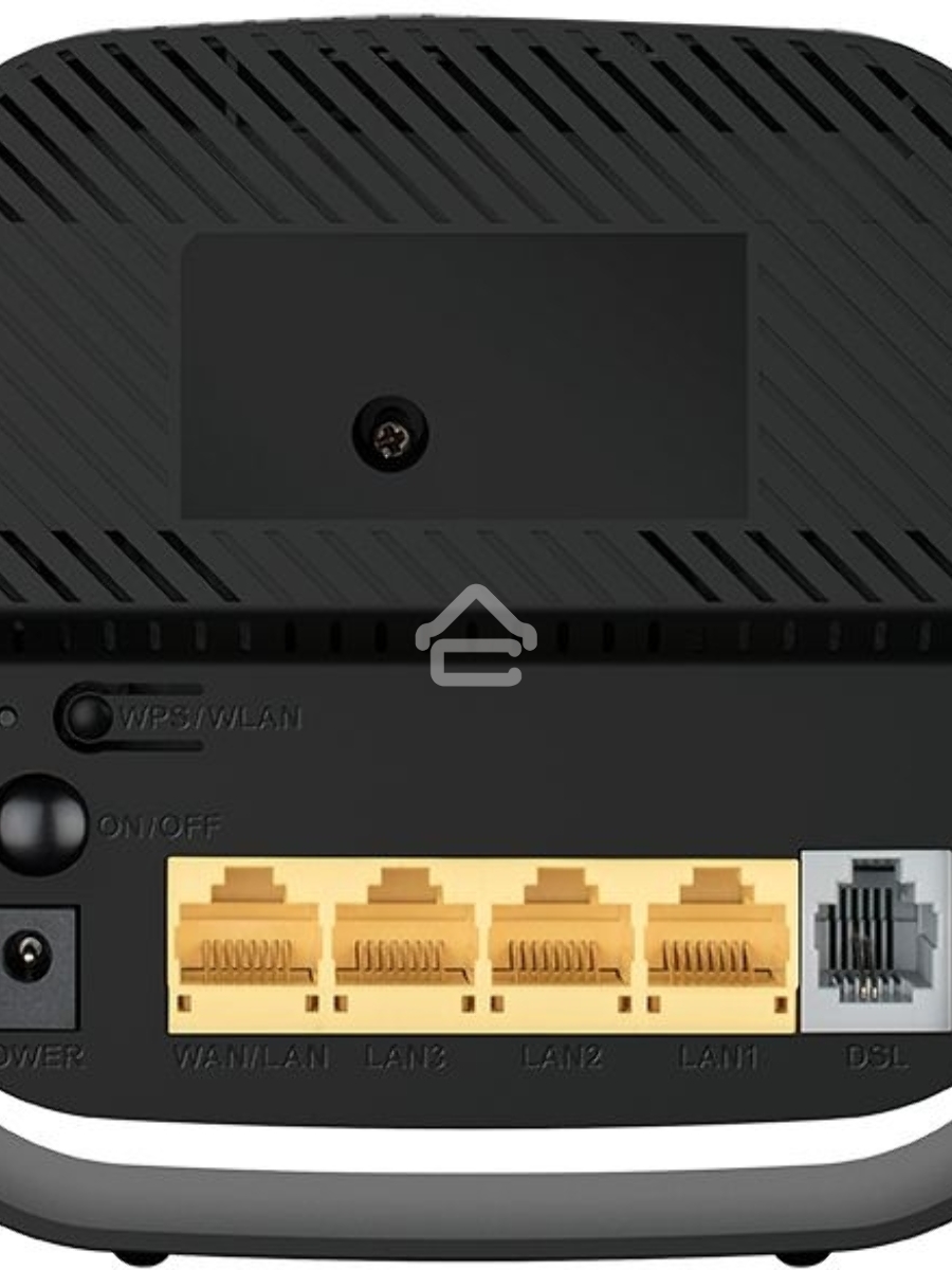 Роутер беспроводной D-Link DSL-2640U/R1A ADSL2+ черный ANNEX B