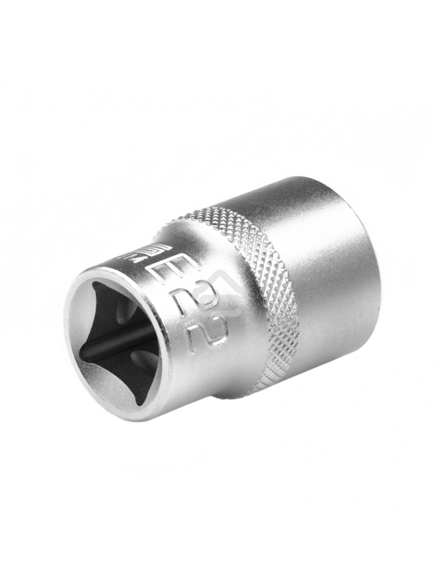 Головка торцевая 1/2, Е22, CrV Stels