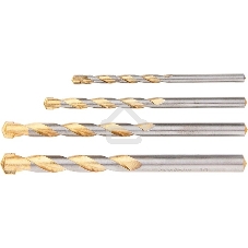 Набор сверл Matrix по бетону Golden Line 5 - 6 - 8 - 10 мм