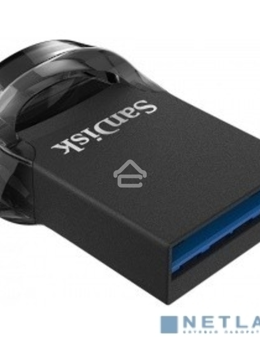 Флеш диск Sandisk 256Gb ULTRA FIT SDCZ430-256G-G46 USB3.1 черный