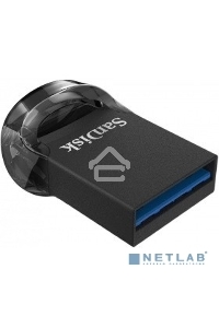 Флеш диск Sandisk 256Gb ULTRA FIT SDCZ430-256G-G46 USB3.1 черный
