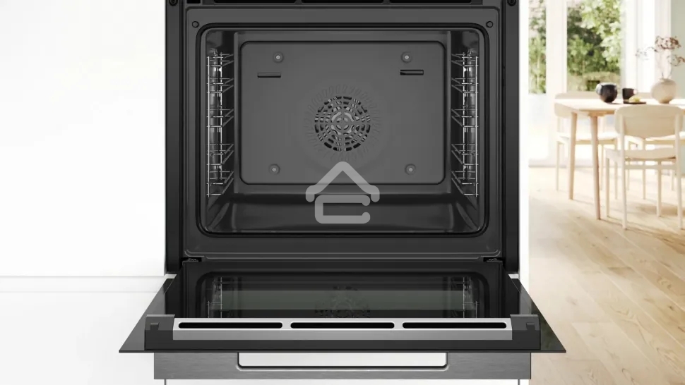 Встраиваемый духовой шкаф электрический Bosch Serie 8 HBG7341W1 белый