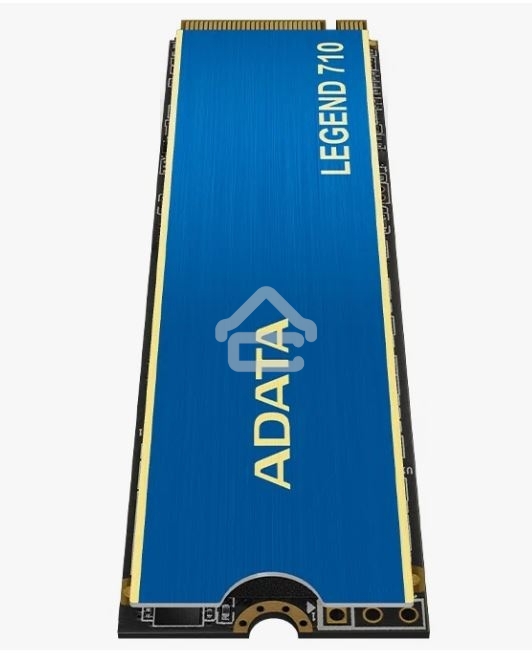 Накопитель SSD ADATA LEGEND 710, 256Gb, PCIe 3.0 x4, M.2 2280, NVMe, R/W 2100/1000, с радиатором