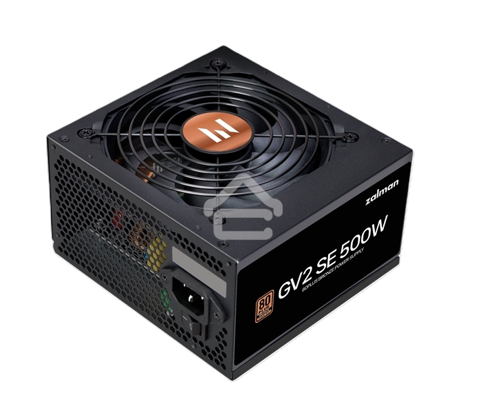 Блок питания Zalman ZM500-GV2SE, 500Вт, 80 PLUS Bronze, 120мм, черный