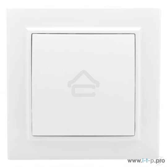 Выключатель 1-клавишный СП,10А, белый EKF Basic Минск