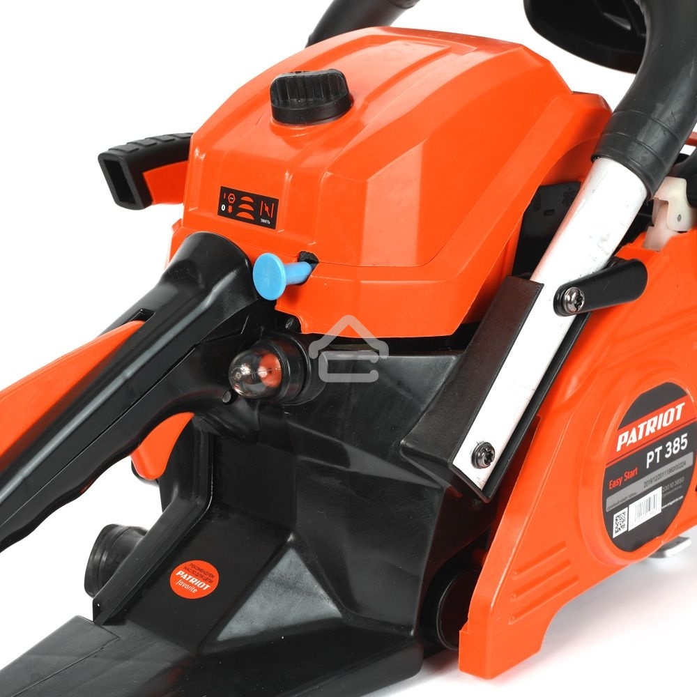 Пила цепная бензиновая PATRIOT PT 385, 38cc, 2.0л.с., шина 14
