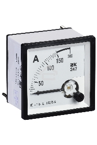 Амперметр Э47 72х72мм 150/5А кл. точн. 1.5 ИЭК IPA10-6-0150-E