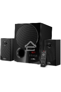 Акустическая система 2.1 SVEN MS-2080 / 70 Watt / ~220V 50Hz / FM-тюнер, USB/ SD, дисплей / BLUETOOTH / ПДУ / Black