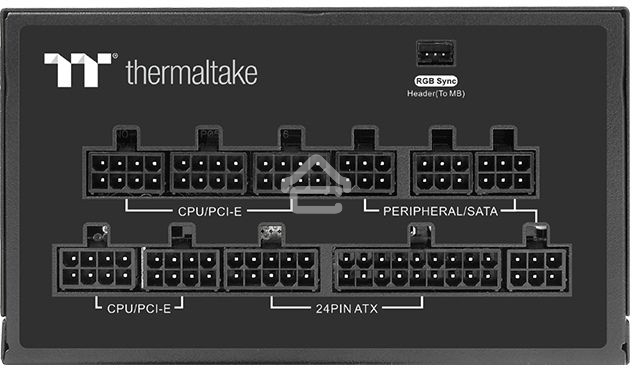 Блок питания Thermaltake Toughpower GF2 ARGb (PS-TPD-0850F3FAGE-2), 850Вт, 80 PLUS Gold, 140мм, модульный, черный