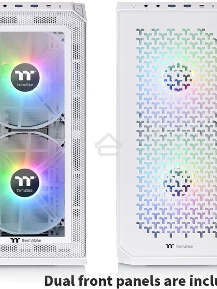 Компьютерный корпус Thermaltake View 300 MX белый без БП ATX 6x120mm 6x140mm 3x200mm 2xUSB2.0 1xUSB3.0 audio bott PSU