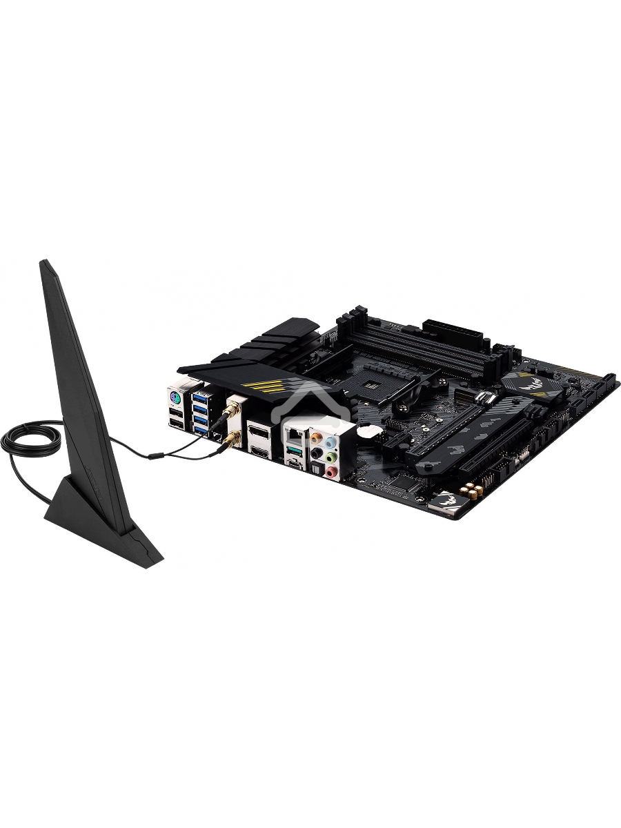 Материнская плата ASUS TUF GAMING B550M-PLUS WI-FI II, AM4, AMD B550, 4xDDR4, 4xSATA, 2xM.2, 1xPCIe 4.0 x16, 1xPCIe 3.0 x4, 1xPCIe x1, 1xDP, 1xHDMI, 1x 2.5Gb LAN, 1xUSB-C 3.2 Gen 2, 4xUSB-A 3.2 Gen 1, 2xUSB-A 2.0, 5x3.5 мм, TOSLINK, 7.1, mATX