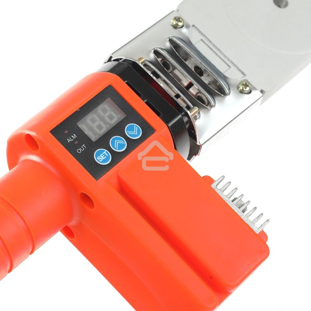 Аппарат для сварки пластиковых труб PATRIOT PW 800, 3 насадки, электронная регулировка, ЖК дисплей, 800W, кейс металл.