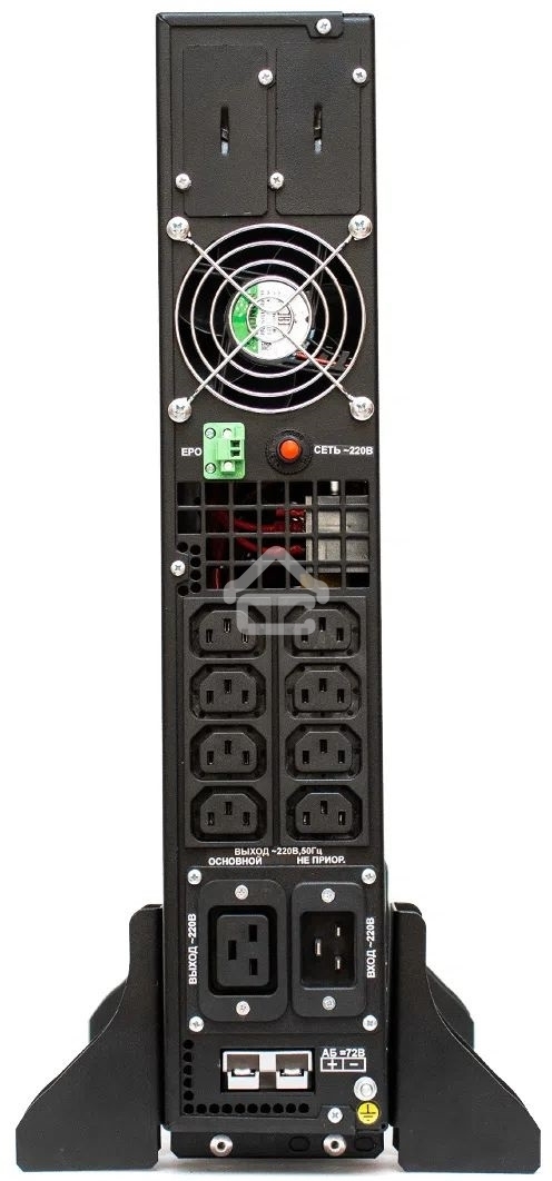 Источник бесперебойного питания ШТИЛЬ 2000 ВА; on-line; батарея: 72В, int, ext (no incl; 2U; rack/tower