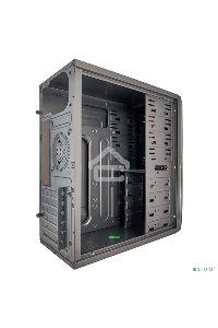 Компьютерный корпус Exegate EX278402RUS Miditower Exegate XP-329S Black, ATX, <без БП>, 2*USB, Audio