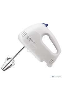 Миксер ручной Scarlett SC-HM40S03 200Вт белый/синий