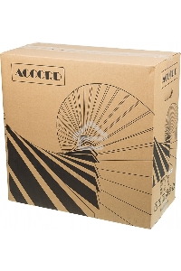 Компьютерный корпус Accord JP-X черный без БП ATX 2xUSB2.0 1xUSB3.0 bott PSU