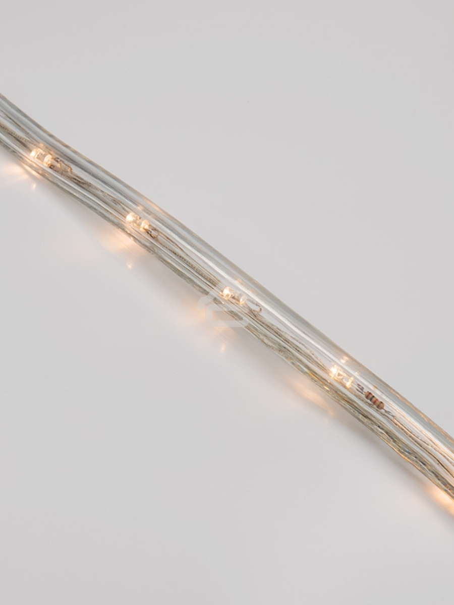 Дюралайт LED, свечение с динамикой (3W) - ТЕПЛЫЙ БЕЛЫЙ, 24 LED/м, бухта 100м