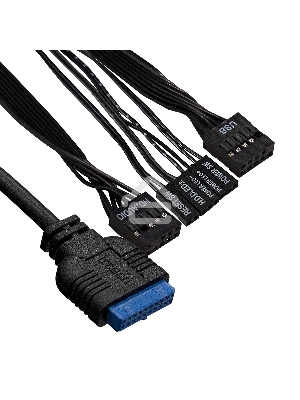 Компьютерный корпус Desktop ExeGate MI-301U-300 (mATX/mini-ITX, 1U-F300S 4см, 1*USB+1*USB3.0, аудио, черный)