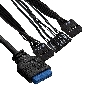 Компьютерный корпус Desktop ExeGate MI-301U-300 (mATX/mini-ITX, 1U-F300S 4см, 1*USB+1*USB3.0, аудио, черный)