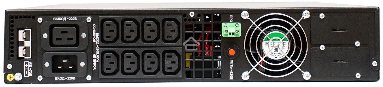 Источник бесперебойного питания ШТИЛЬ 2000 ВА; on-line; батарея: 72В, int, ext (no incl; 2U; rack/tower